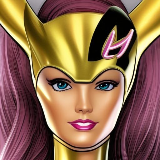 Barbie as Female Loki