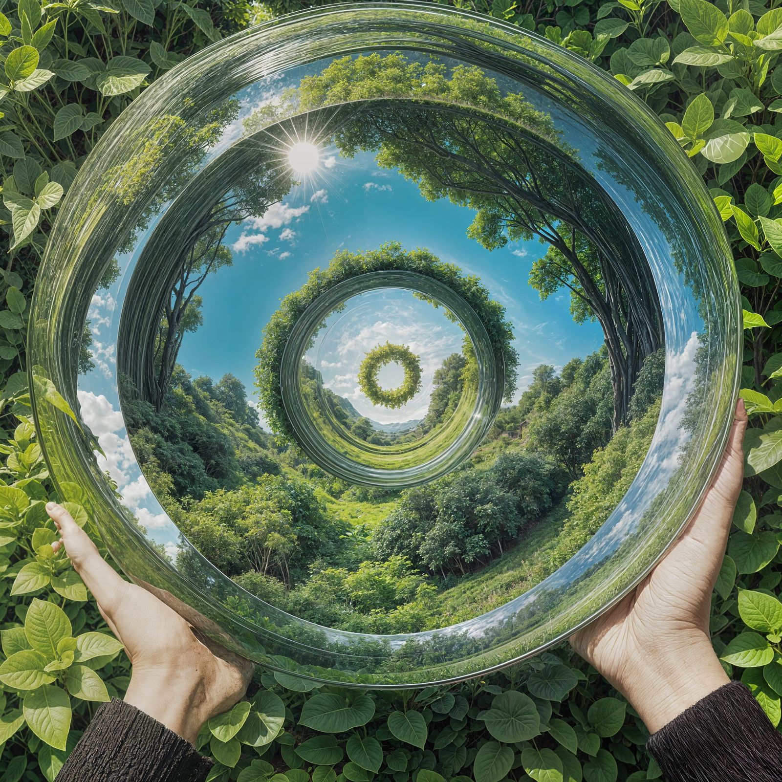 Enhanced Greens: Vibrancy and Depth Restored