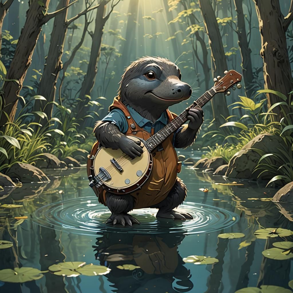 Duckbill Platypus Plays Banjo: Studio Ghibli Anime