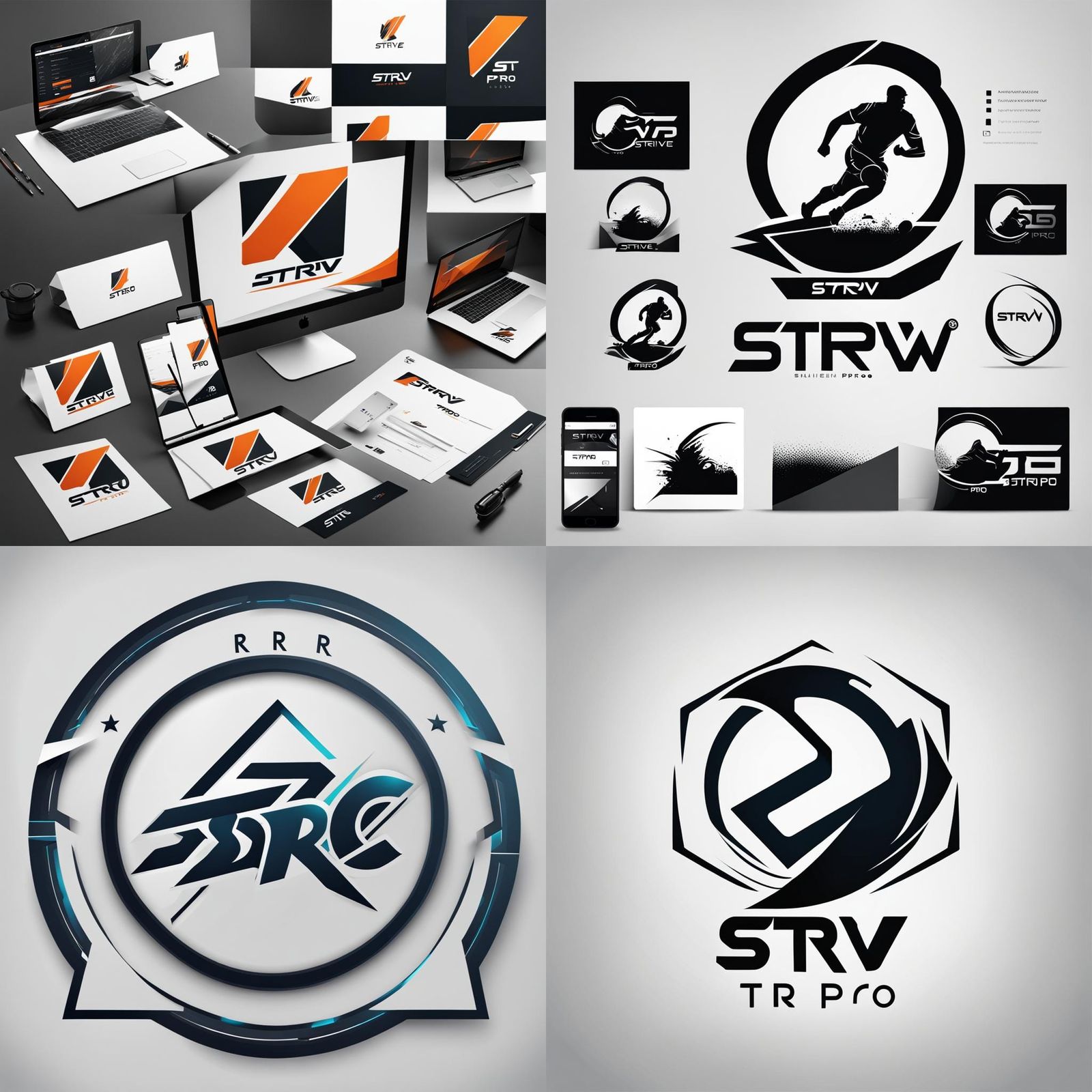 Sleek Minimalist Logo for Sports Photo Platform