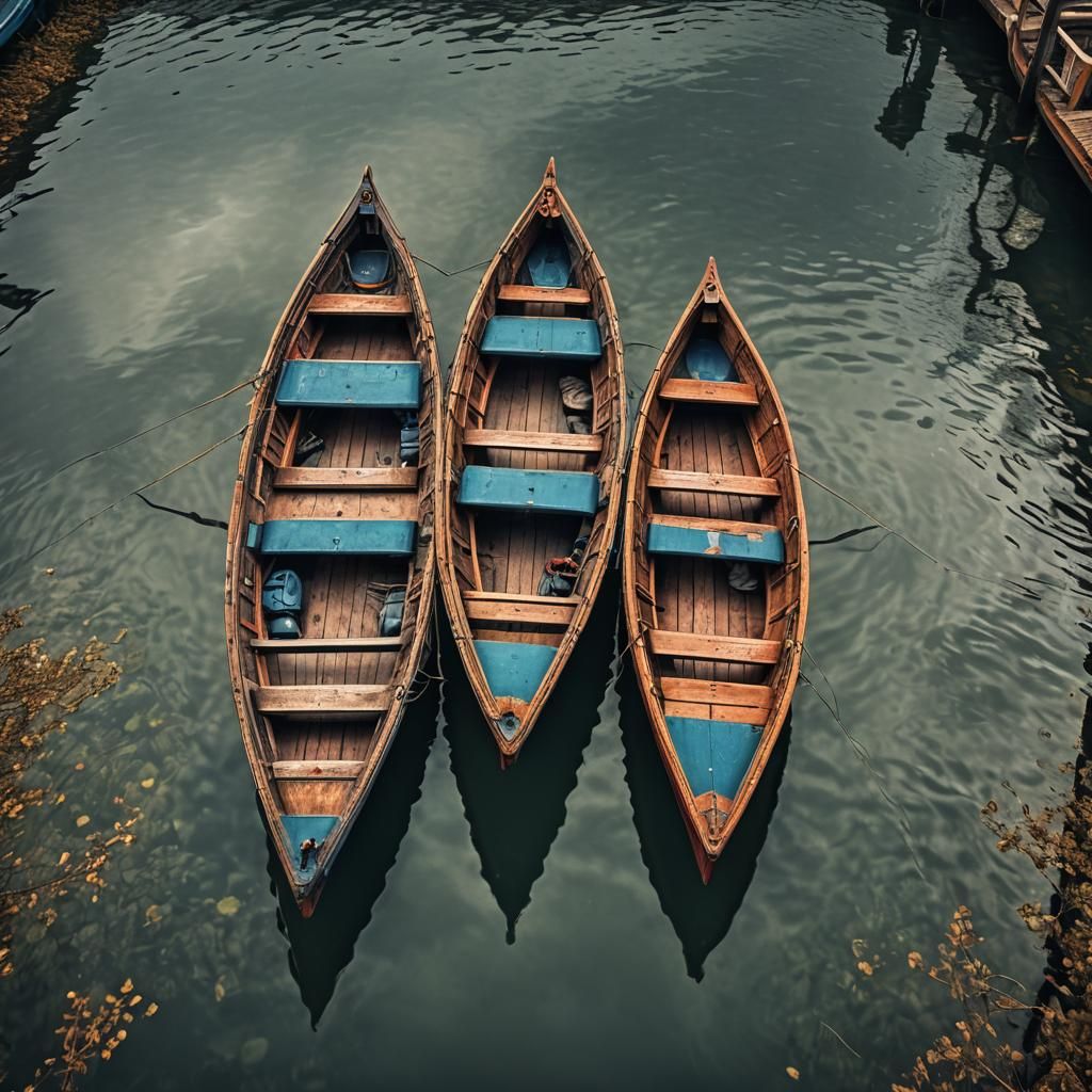 Hyperrealistic Unconventional Boats in High Definition