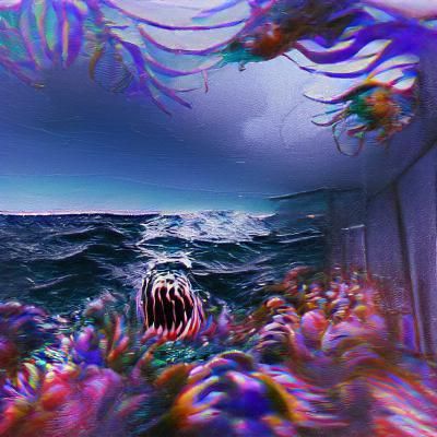 Fear Ocean: An AI Generated Expression