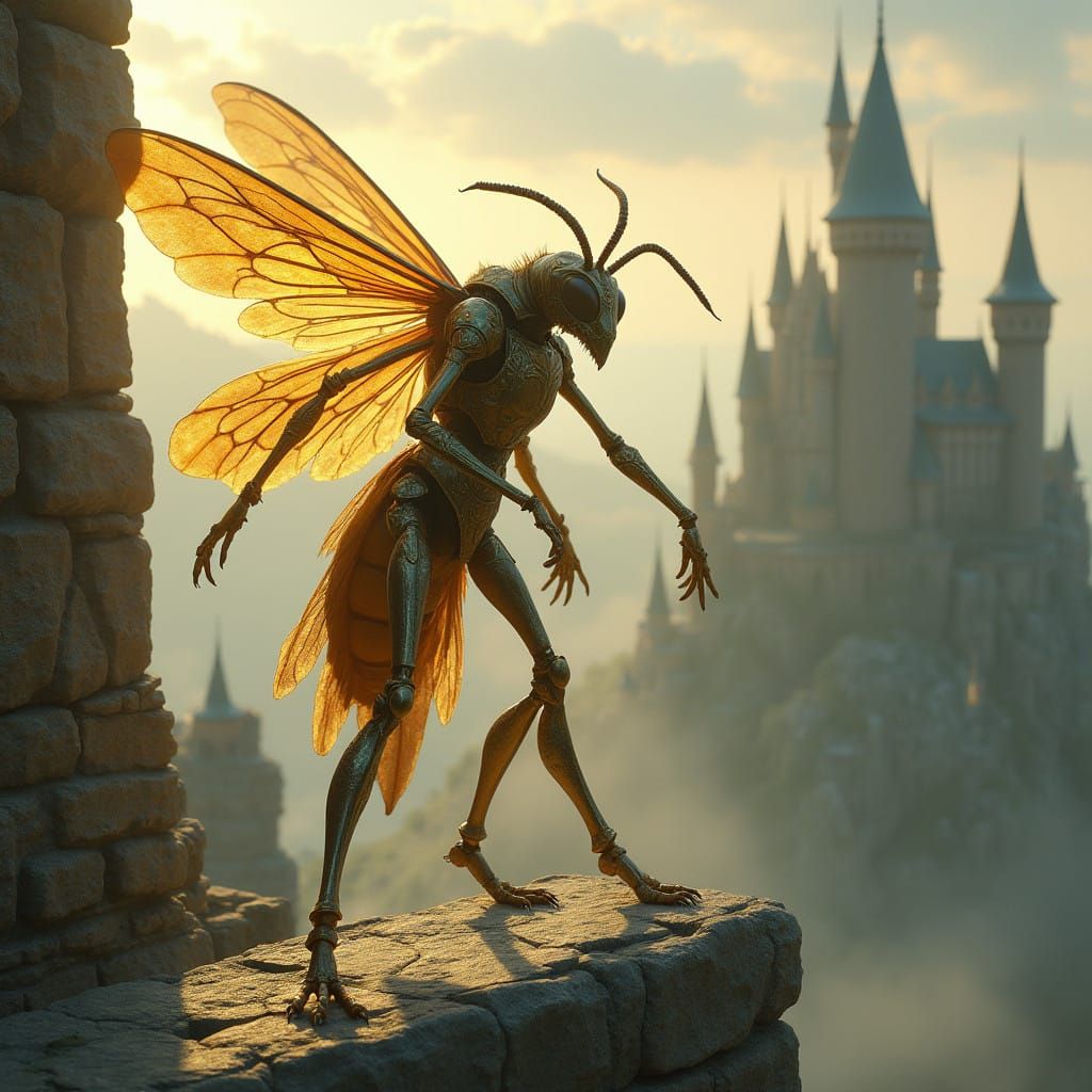 Wasp Knight in Mystic Castle