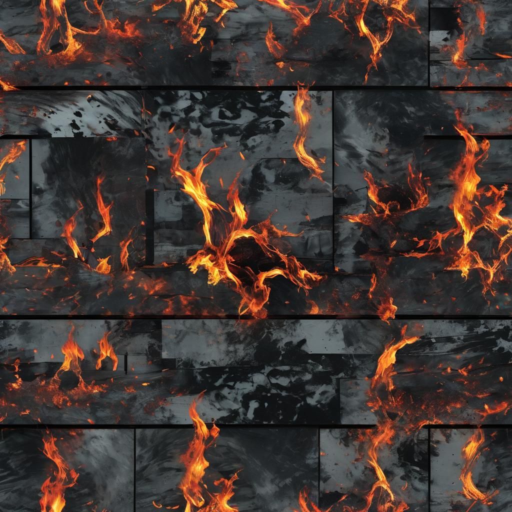 Glitchcore Electric Fire Image