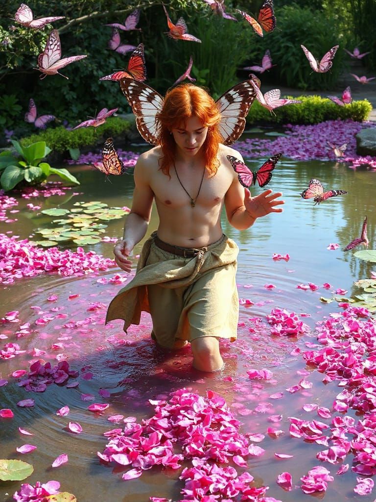 An Adonis with Red Hair Named Youth III