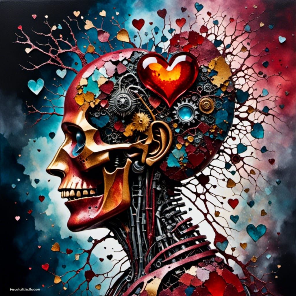 Surreal Colorful Abstract Representation of Medical Concepts