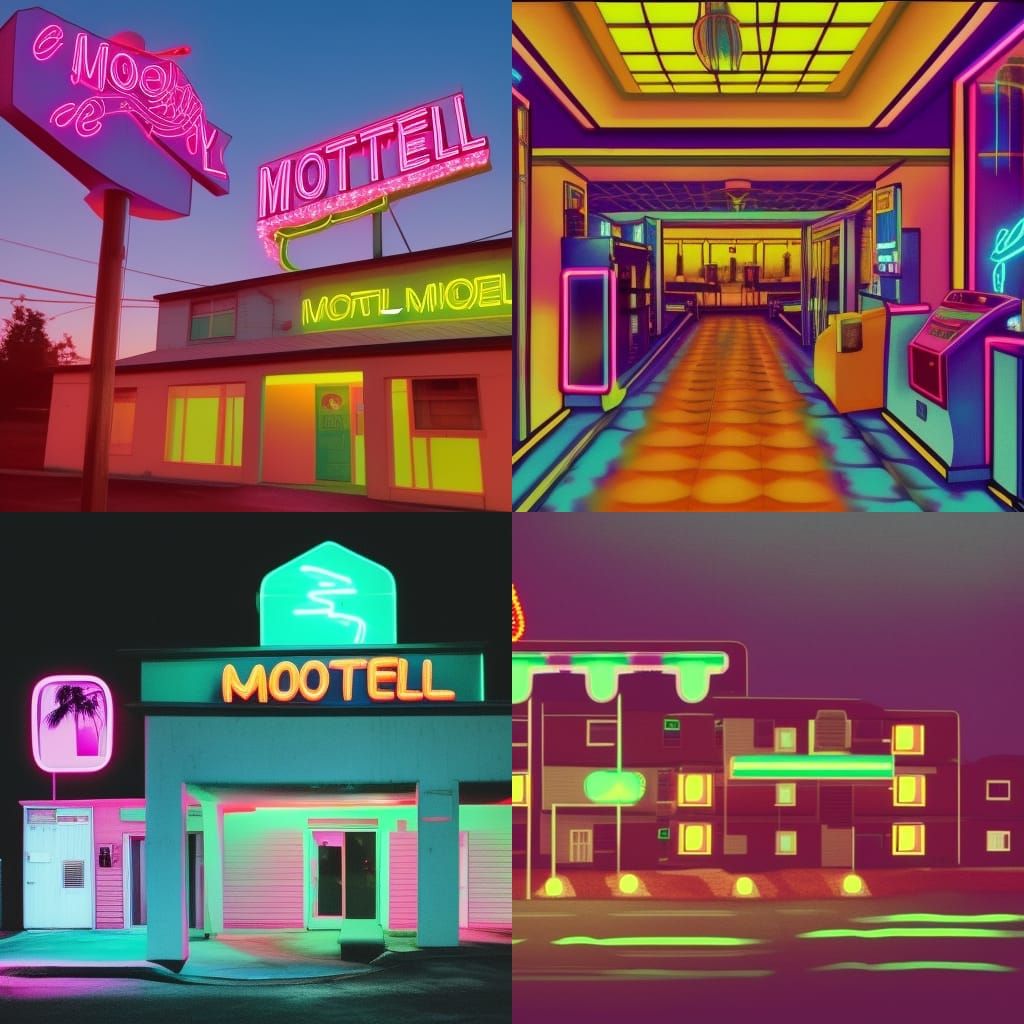 Neon motel