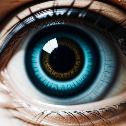 Mechanical Robot Inside Human Eye