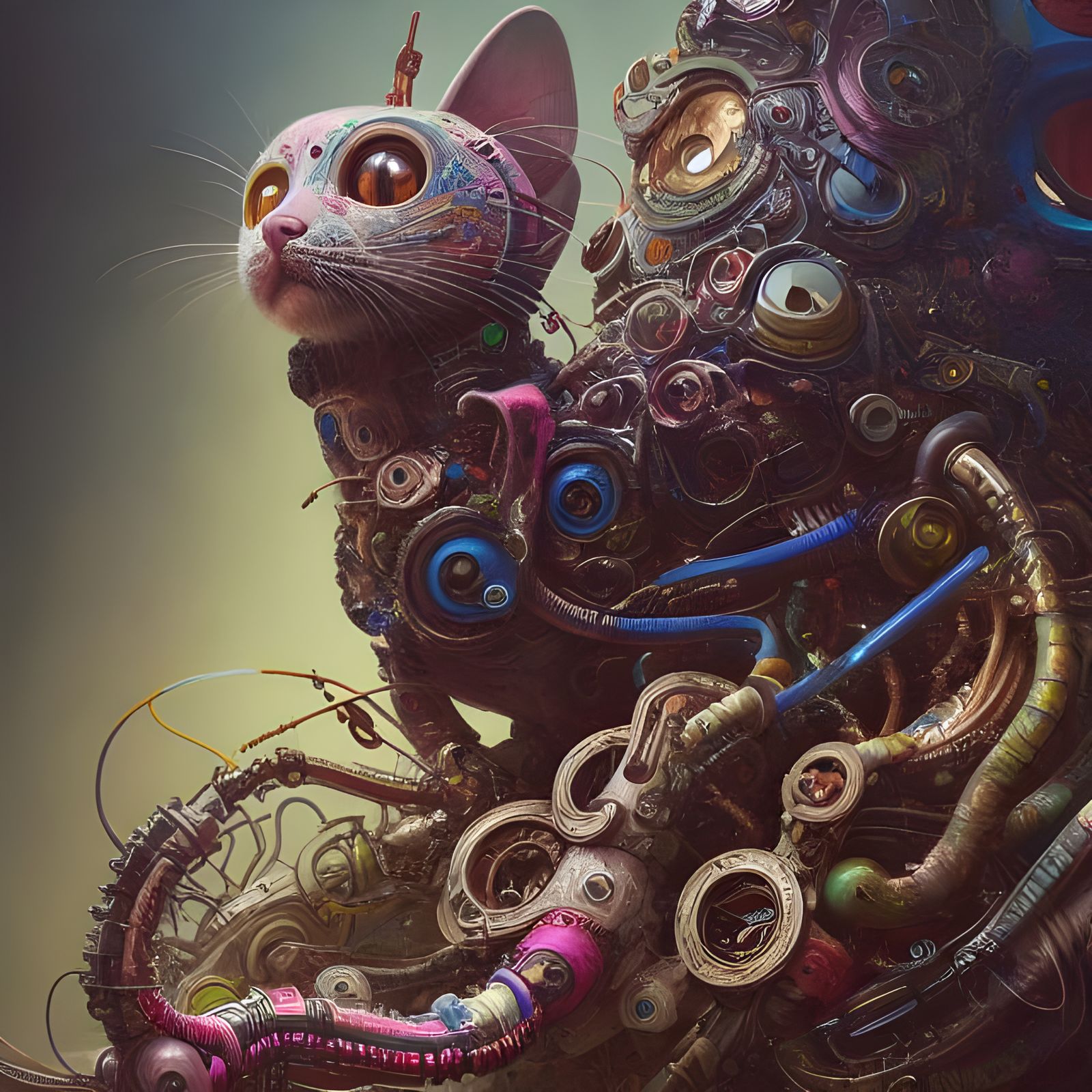 Biomechanical Creatures - Cat