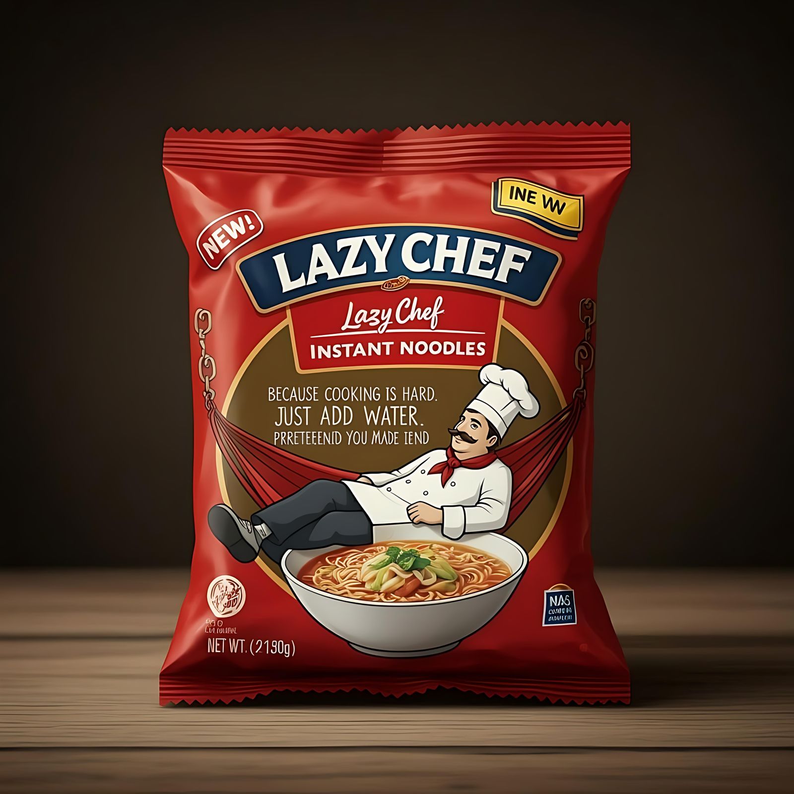 Lazy Chef Instant Noodles.