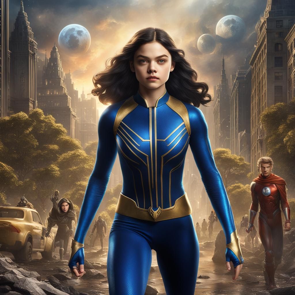 Odeya Rush as Phantom Girl: Cinematic Art