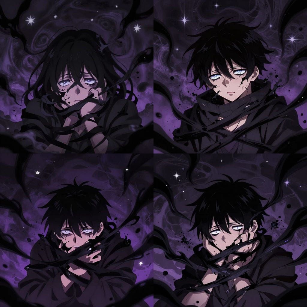 Anime Combatant Overwhelmed by Chaos in Dark Void