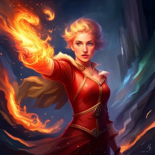 Fiery Phoenix Rises From Ashes