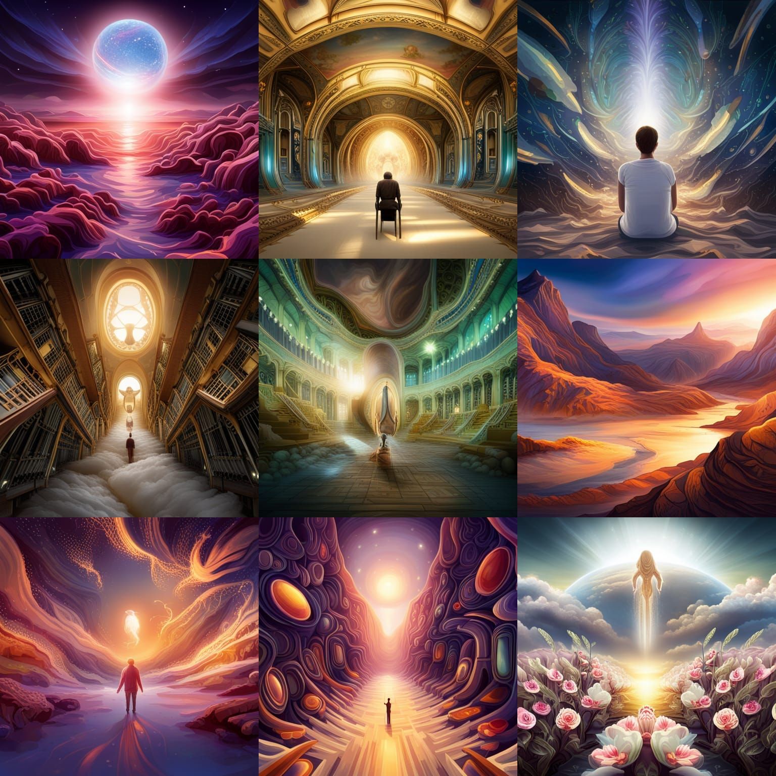 AI's Dream Interpretation: A Surreal Interior