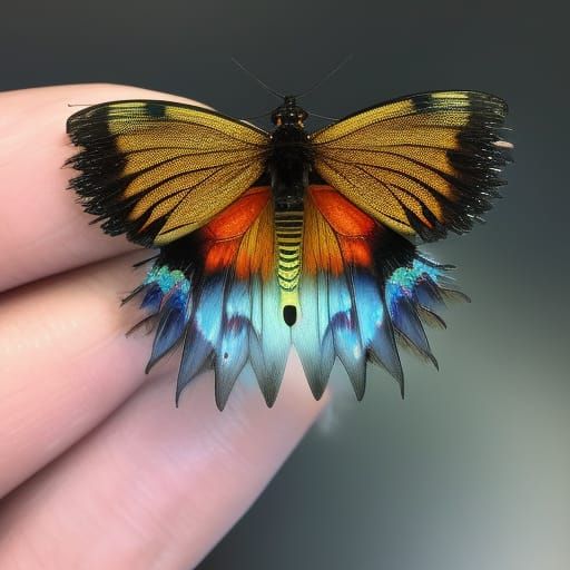 realistic baby dragonfly, intricate eyes, candy floss delicate scales cute bobblehead by artist "rick stuart church" by...