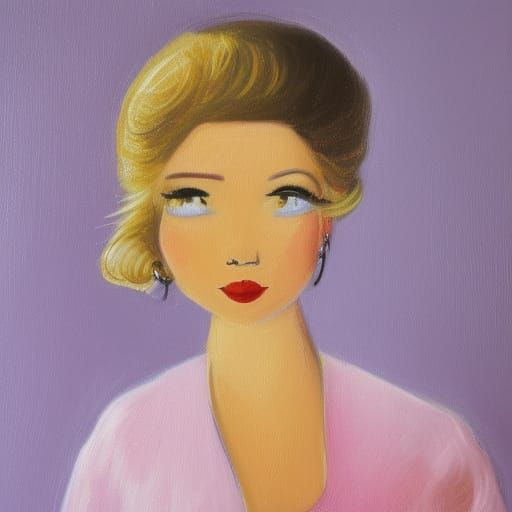 AI Interpretation of the Word Coquette