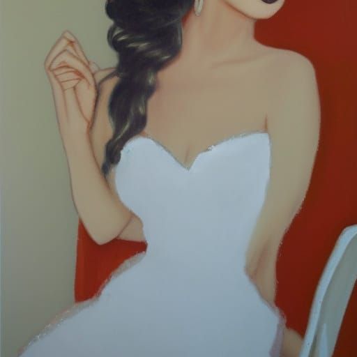 Coquette Aesthetic Digital Art