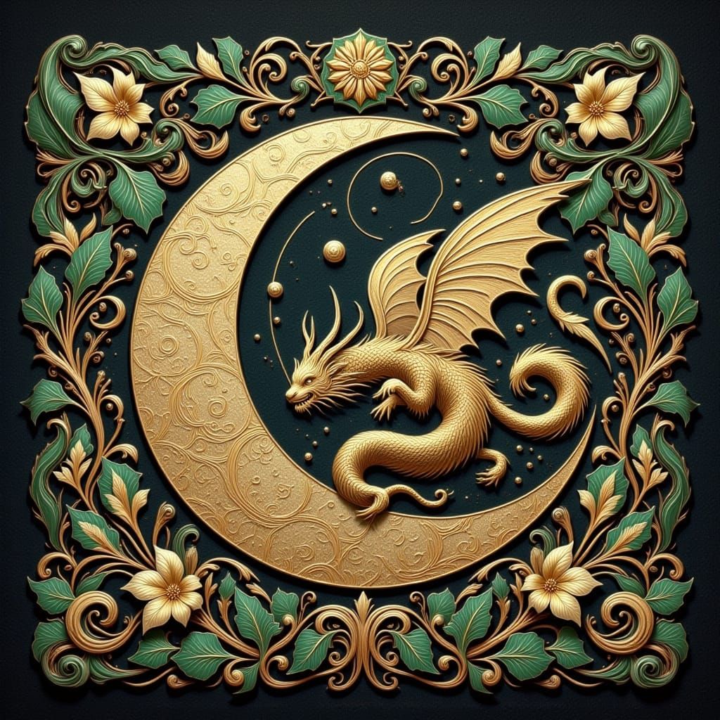 Ethereal Wisp Migration Unfolds on Ancient Book Page