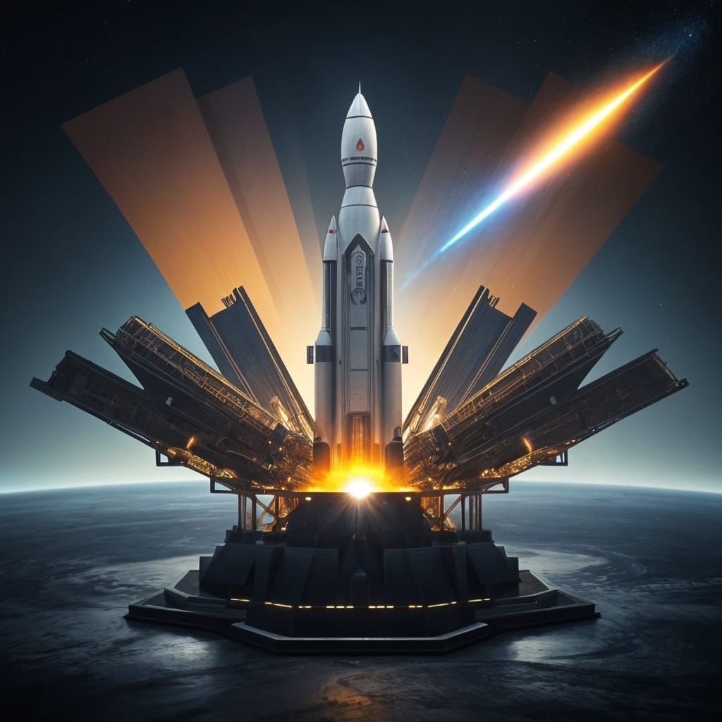 Saturn V Rocket Launch Pop-Up Book