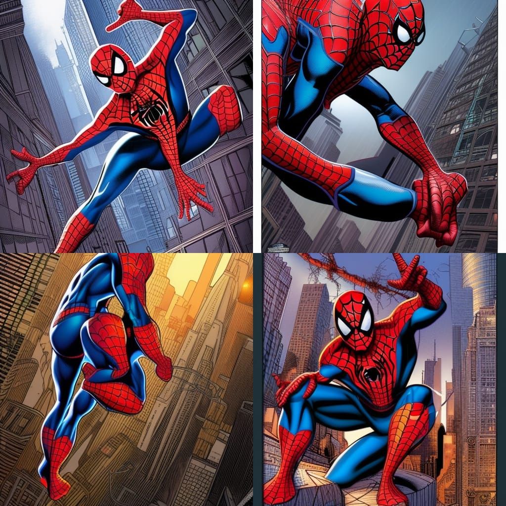 Spider-Man Comic Book Art by Mark Brooks