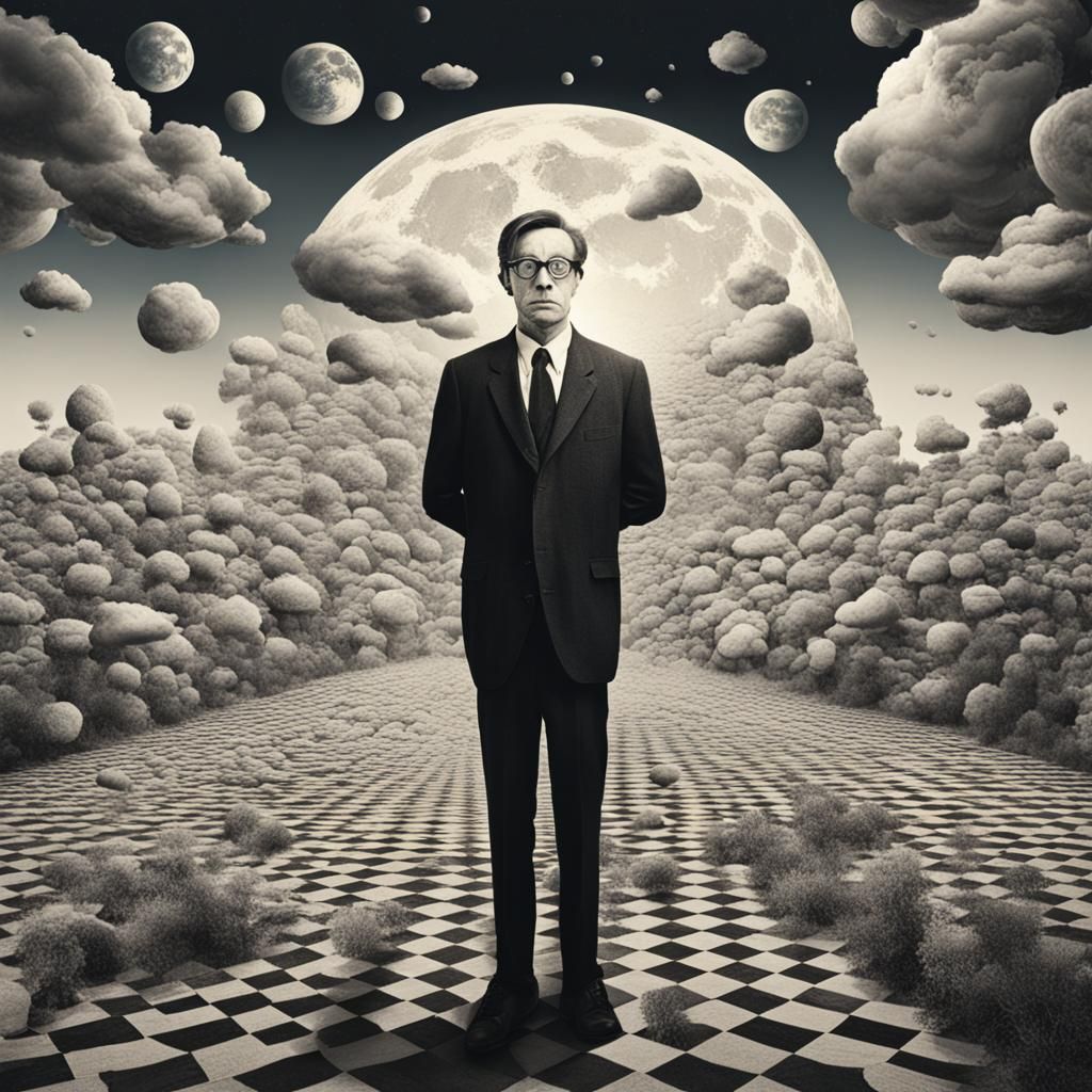 Me After Spending One Of My Last Credits On a Surreal Self-portrait