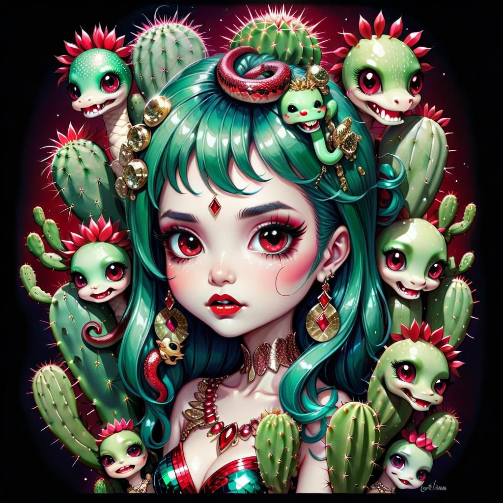 Magic Cactus girl