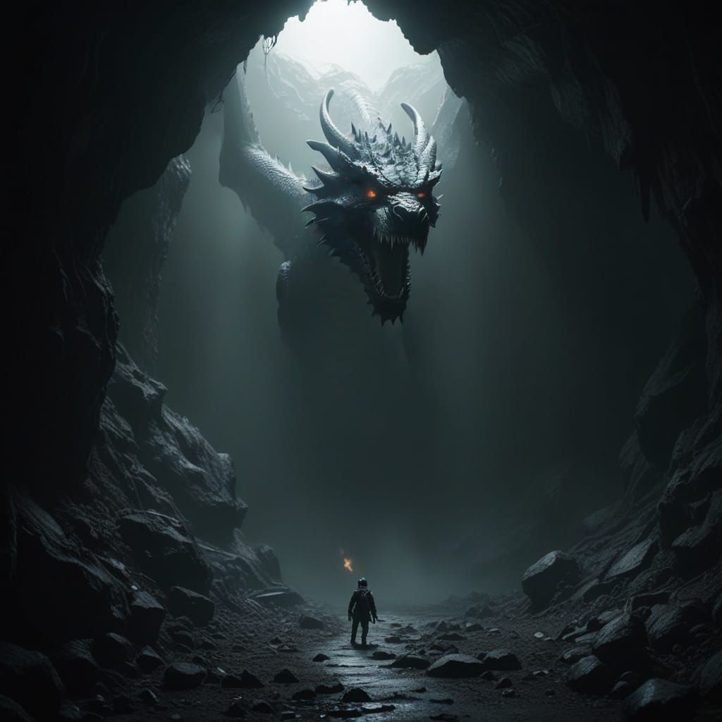 Gigantic Armageddon Dragon in Infinite Darkness