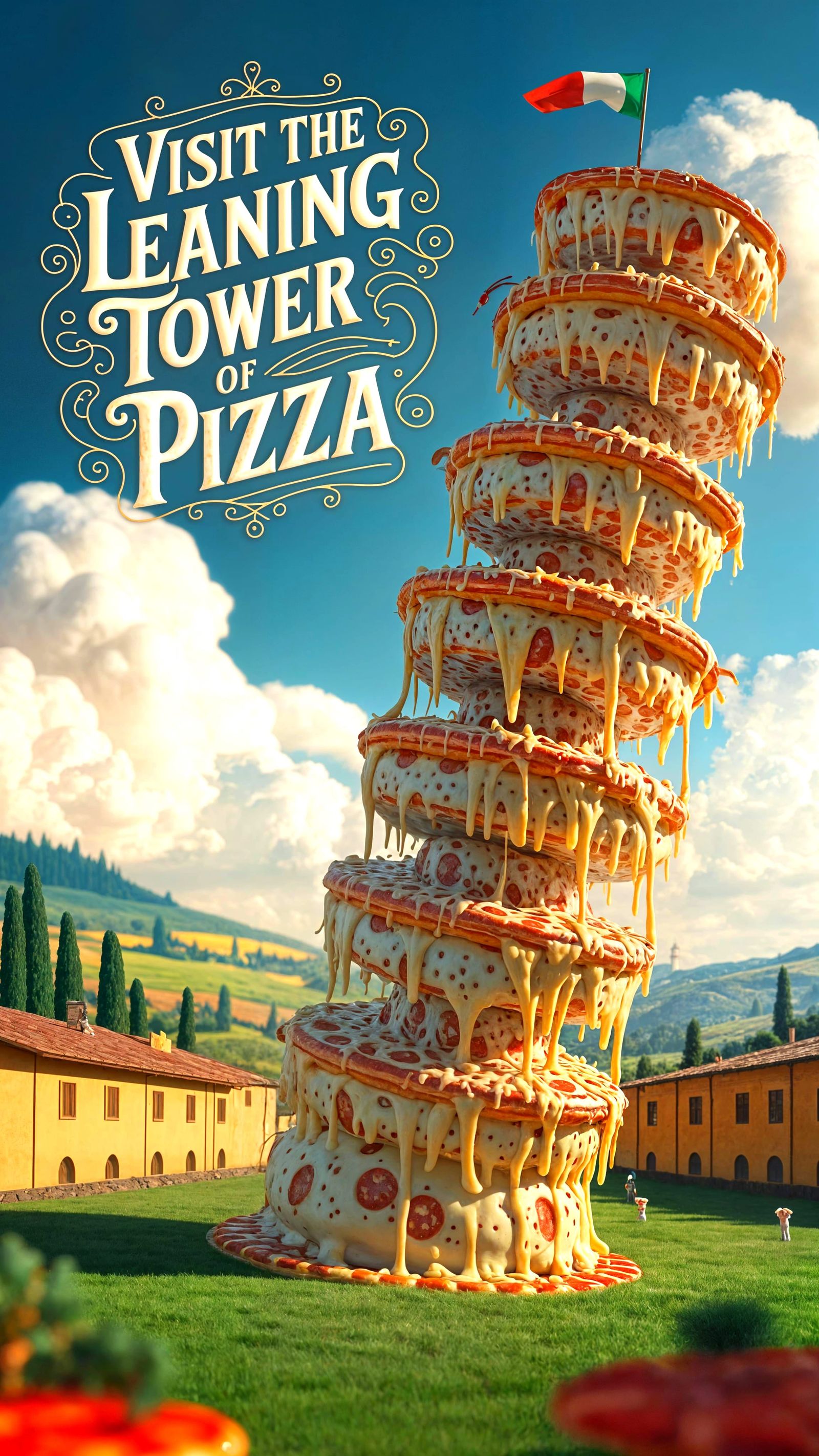 Pizza Lover’s Postcard