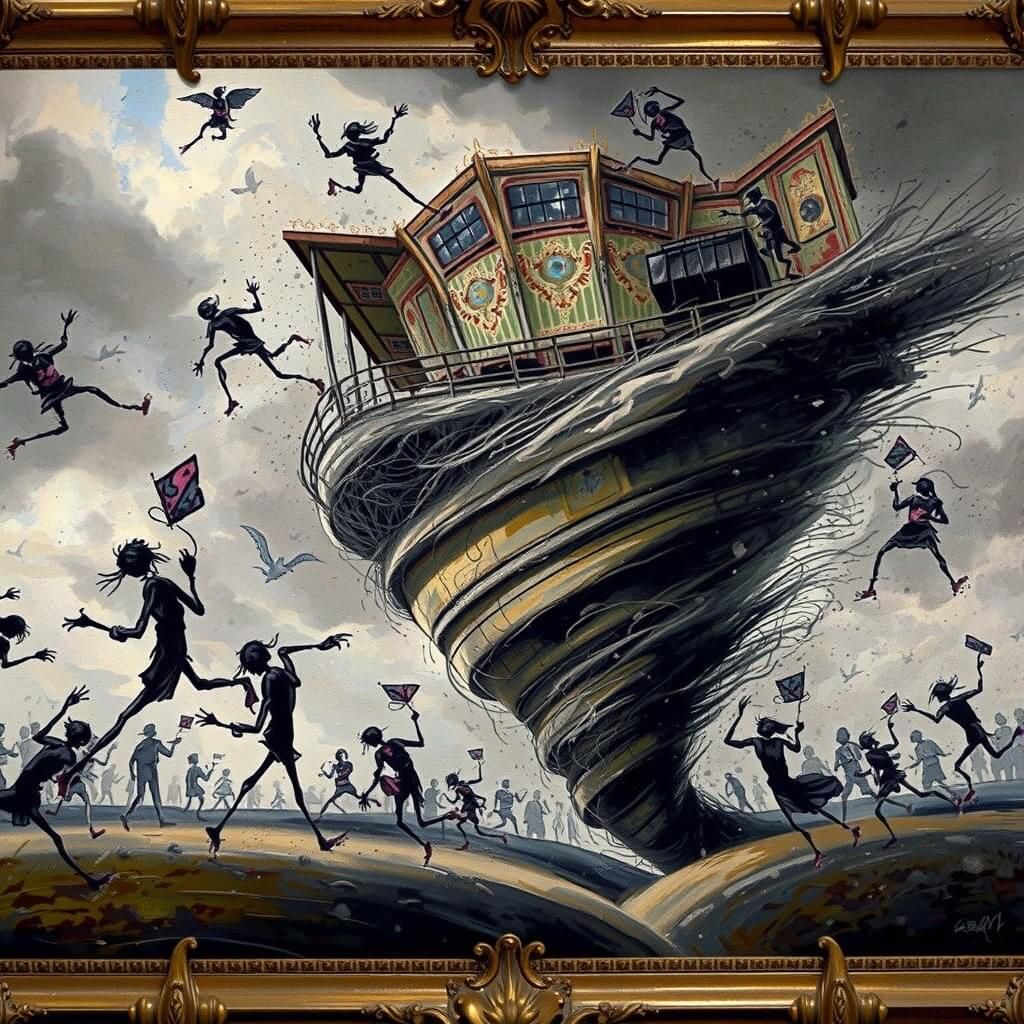 The Black Ink Bejeweled Stick Figure People Are Scrambling U...