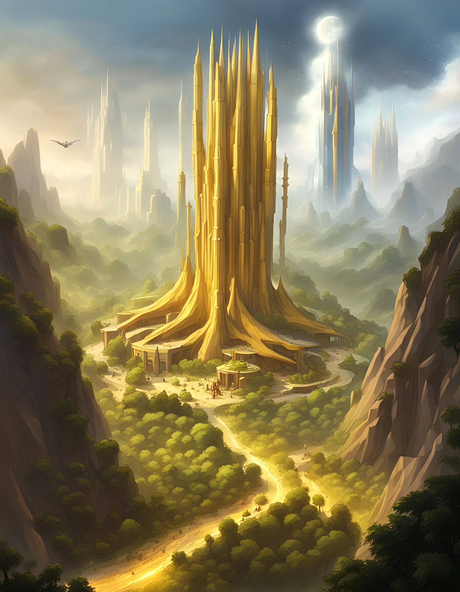 District 1: The Radiant Spires