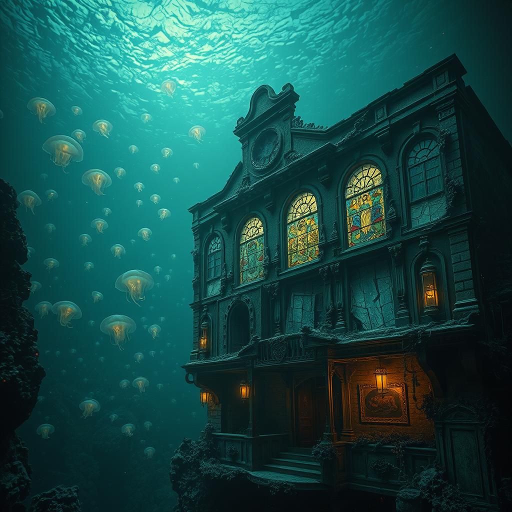 Underwater Kingdom: Bioluminescent Theatre Funhouse