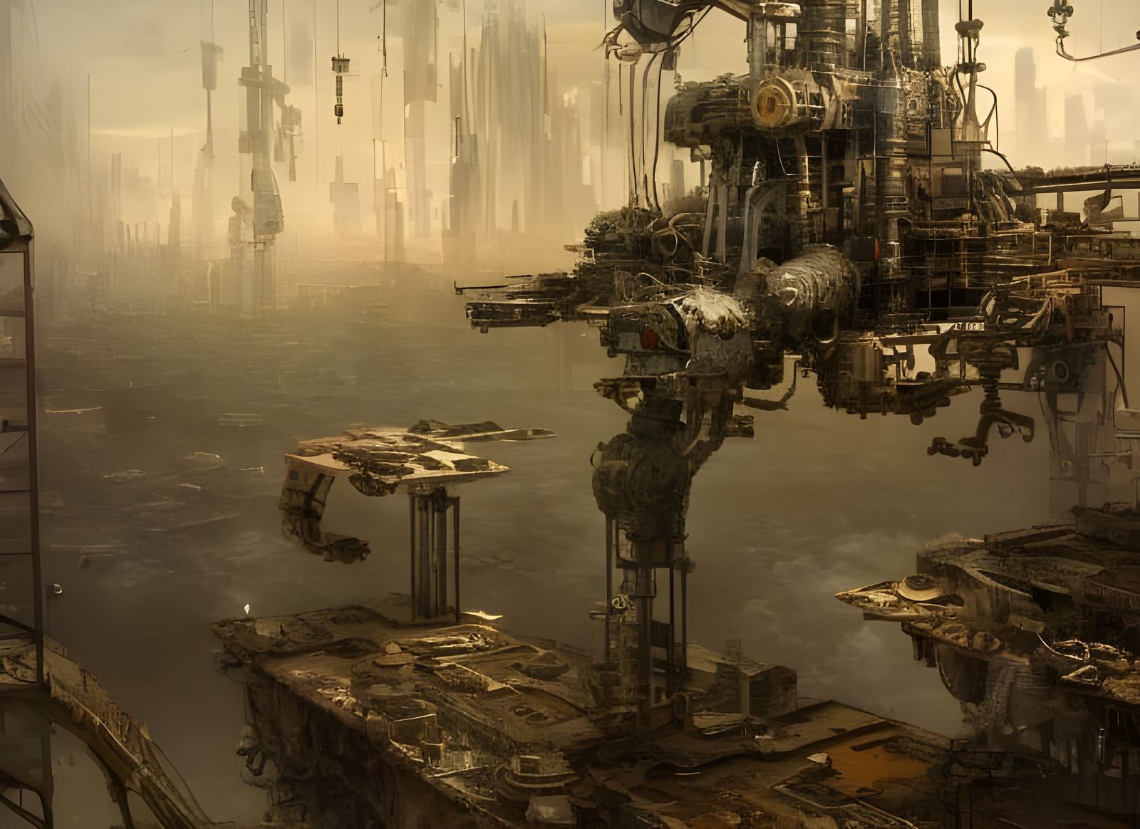 Deconstruction of Human Consciousness in Industrial Style