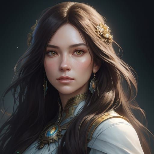 Attractive woman thinking about kittens