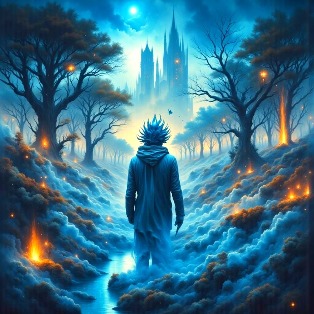 Surreal Blue Tones in Abstract Photography