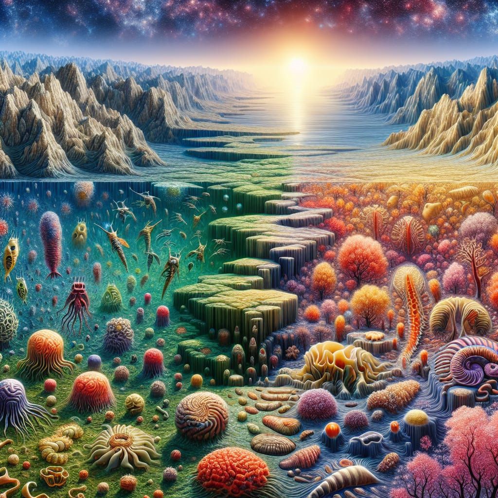 Abstract Cambrian Explosion: A Burst of Life