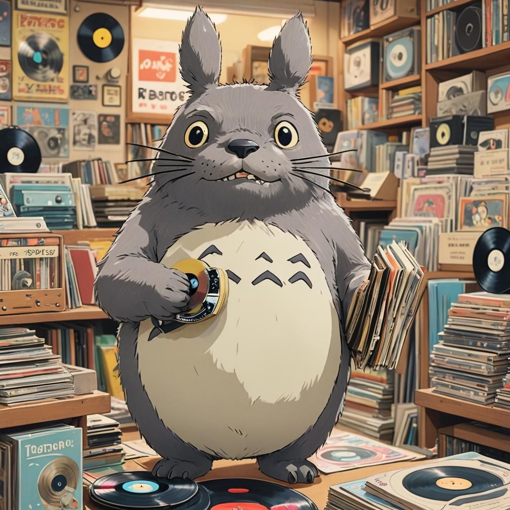 Totoro Browsing Records: Anime Illustration