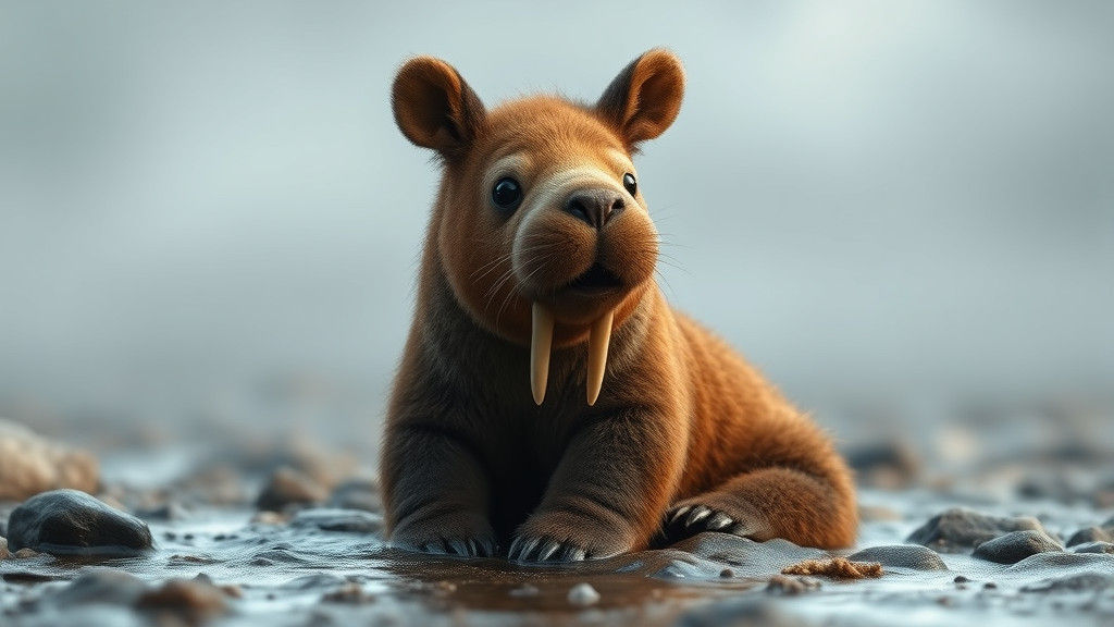 Baby Alascattalo: Mythical Moose-Walrus Hybrid