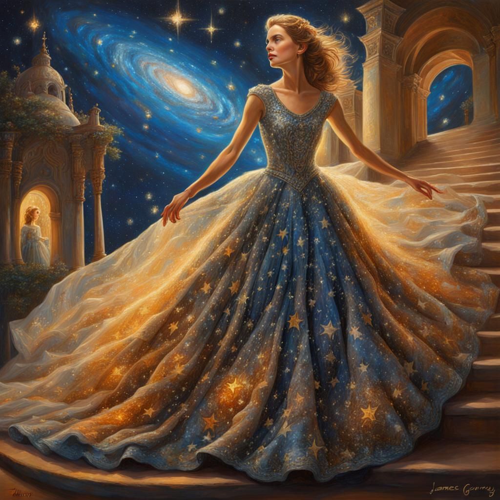 A dress of stars