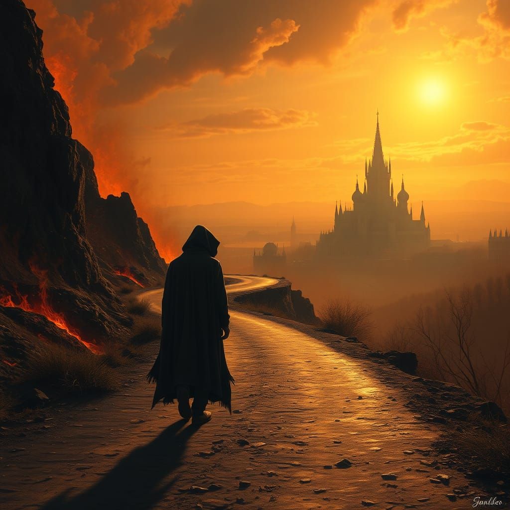 Journey from Hell to Heaven: A Surreal Pilgrimage