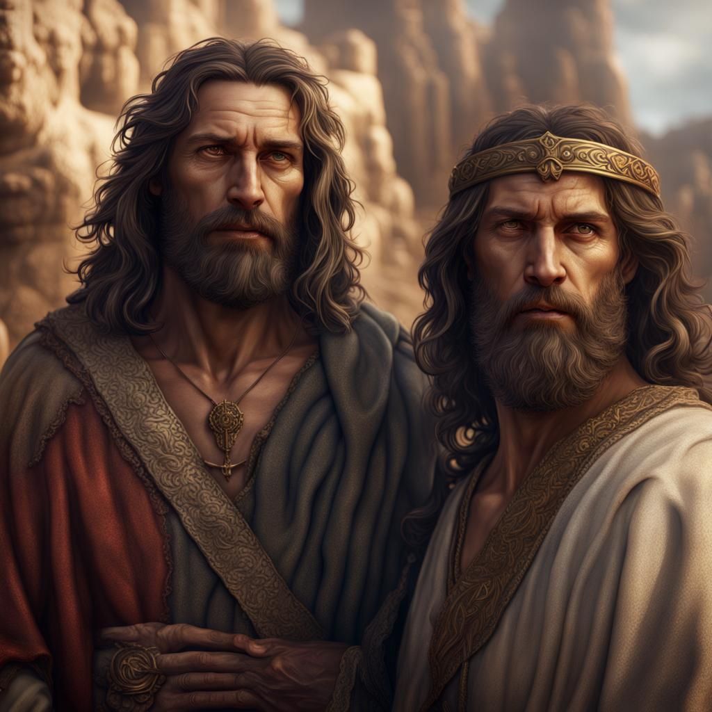 Judas: A Friend of Jesus in Detailed Matte Painting