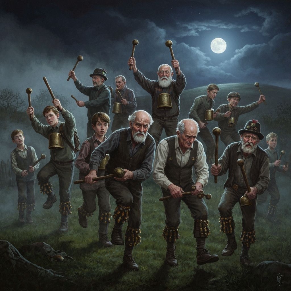 Discworld Dark Morris Dance Under Full Moon