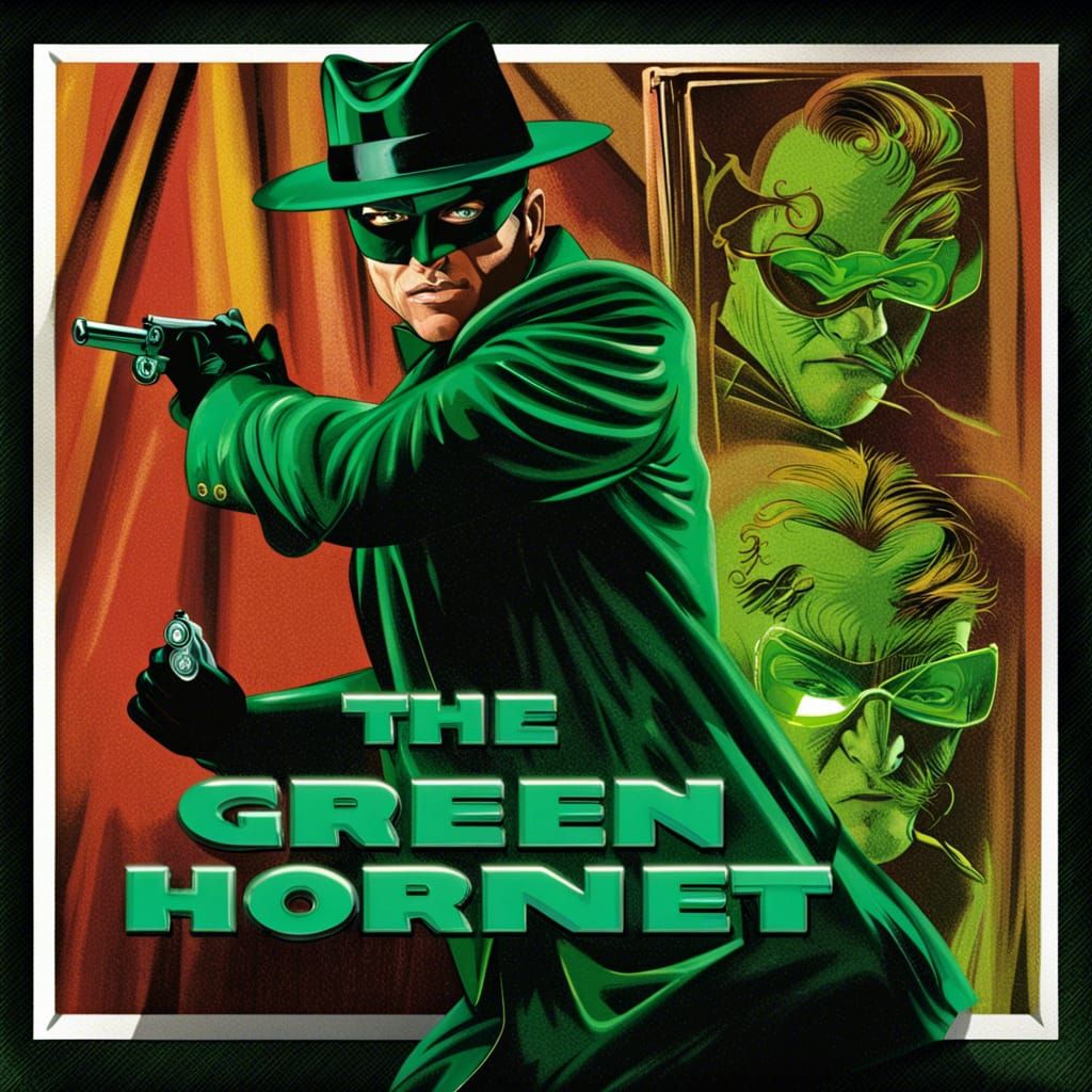 The Green Hornet AI Rendering
