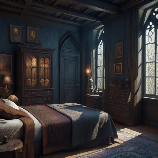 A themed bedroom (Harry Potter)