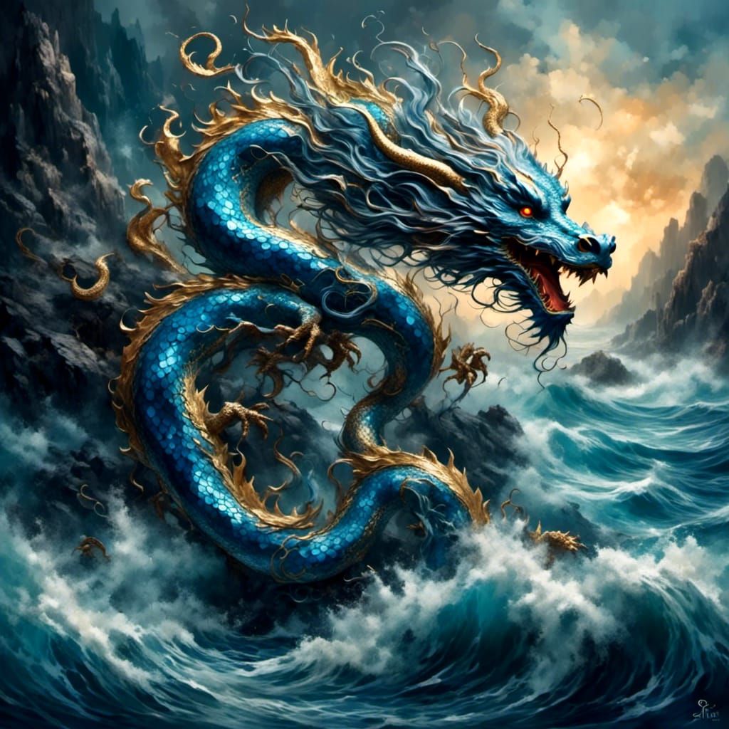 Iridescent Chinese Dragon Flies at Golden Hour