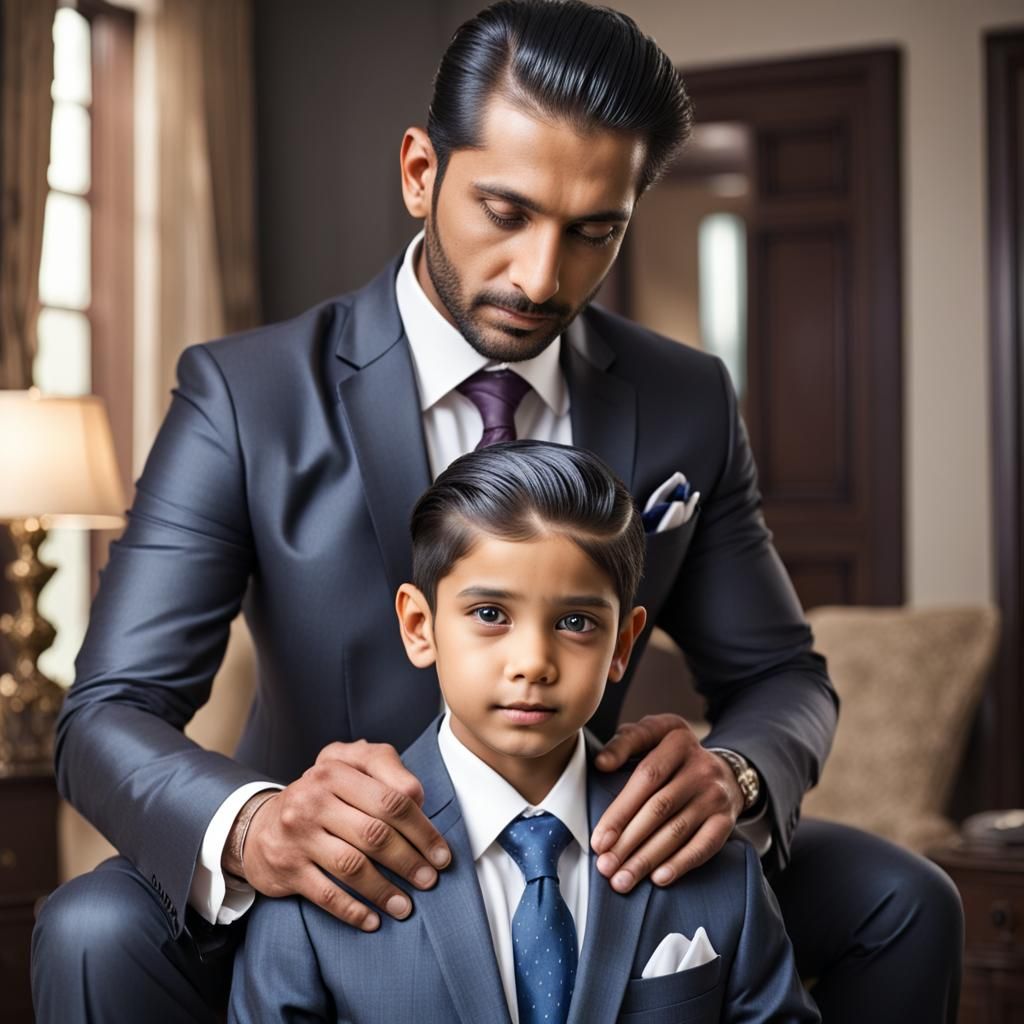 Indian Businessman's Magical Transformation of His Son
