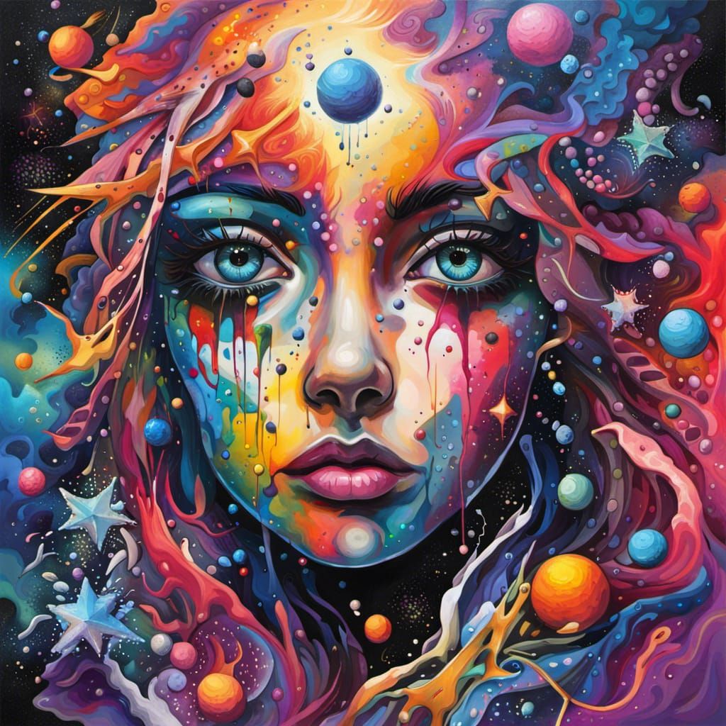 Esoteric Graffiti Art Inspired by the Pleiades