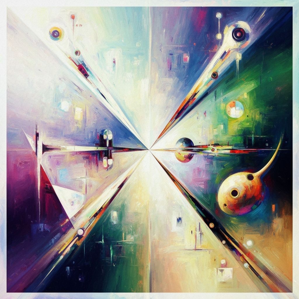 Surreal Impressionist Masterpiece with Vivid Dreamlike Color...