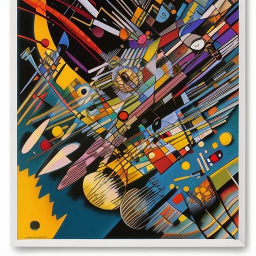 Contained Chaos in Kandinsky Style