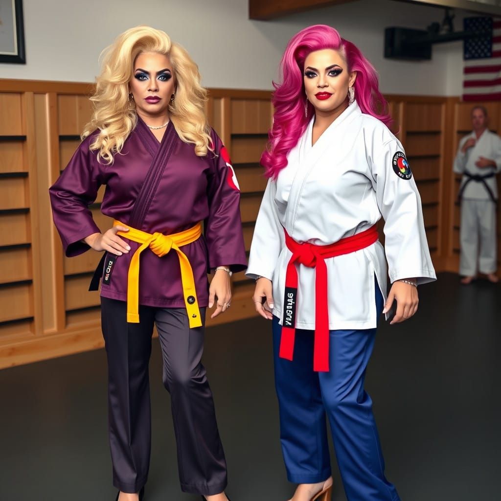 Rainbow Warriors Stand Tall in Heels