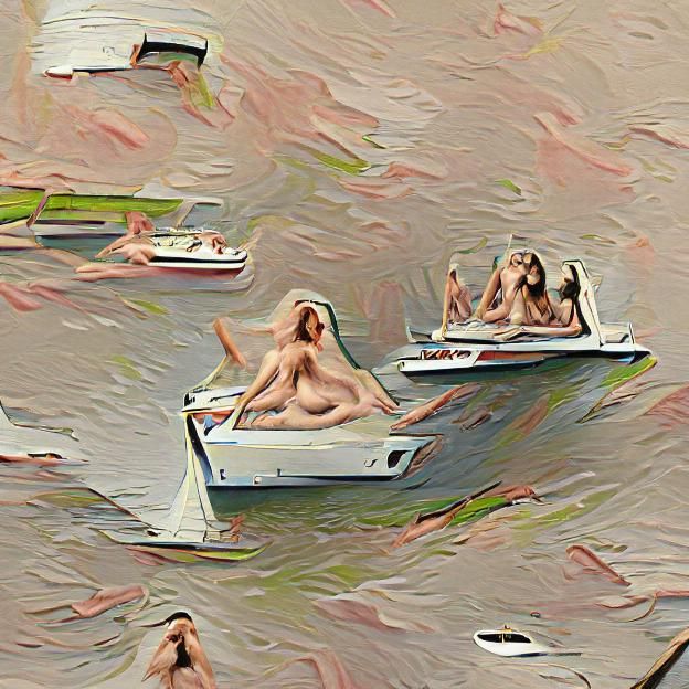 Classical Figures Adorn Lakeside Vessel